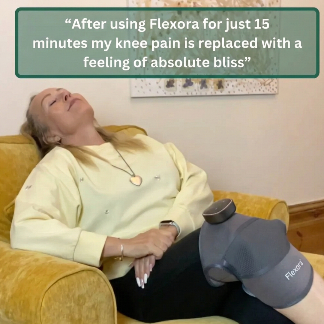 Flexora™ Heated Knee Pad with Triple Relief Technology